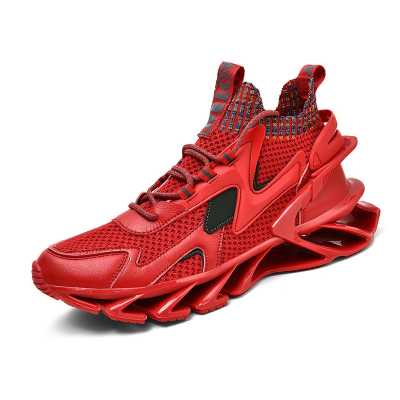 Patent Men's Shoes Blade Running Shoes for Men 2021  New Breathable Non slip Outsole Athletic Sport Shoes Training Run Zapatillas