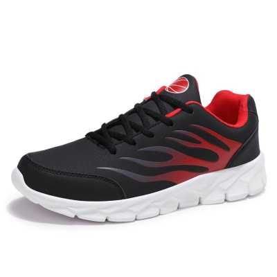 Sneakers Men Fashion Black Soft Casual Shoes Lace up Microfiber Comfortable Couple Mesh Lightweight Breathable Size39 48