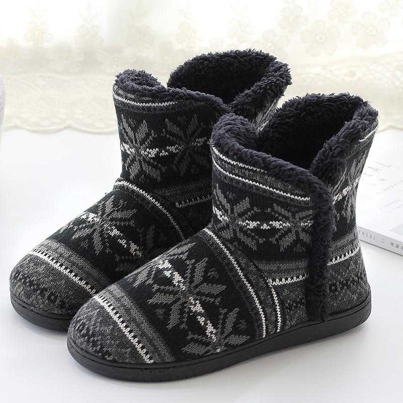 Women's Slippers Winter Soft Short Velvet Fur Slippers Sturdy Sole Bedroom Slippers Non Slip Warm Home Shoes